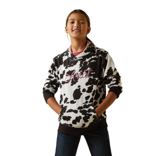 Girl's Ariat Cowhide Hoodie