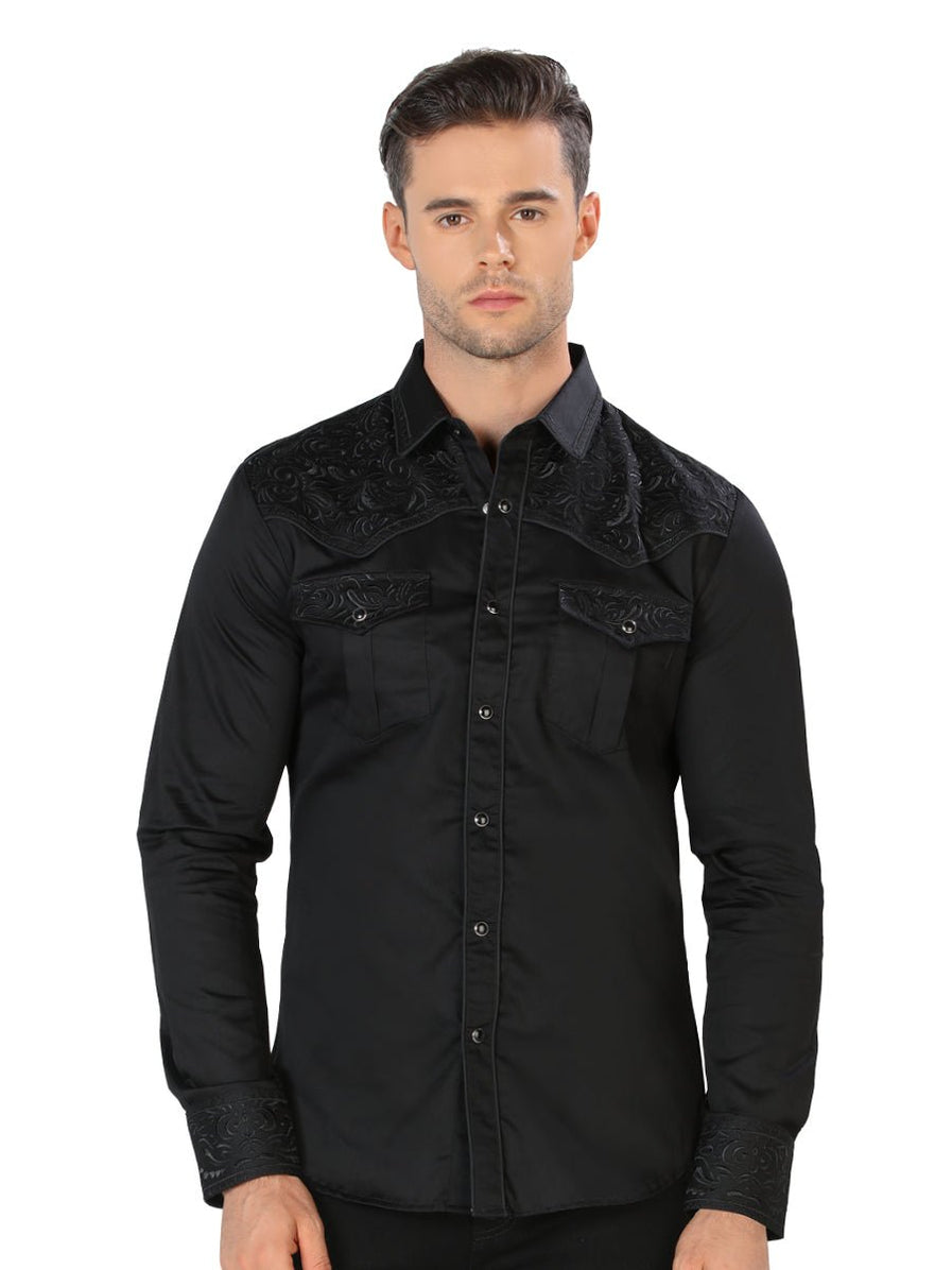 Camisa Vaquera Bordada