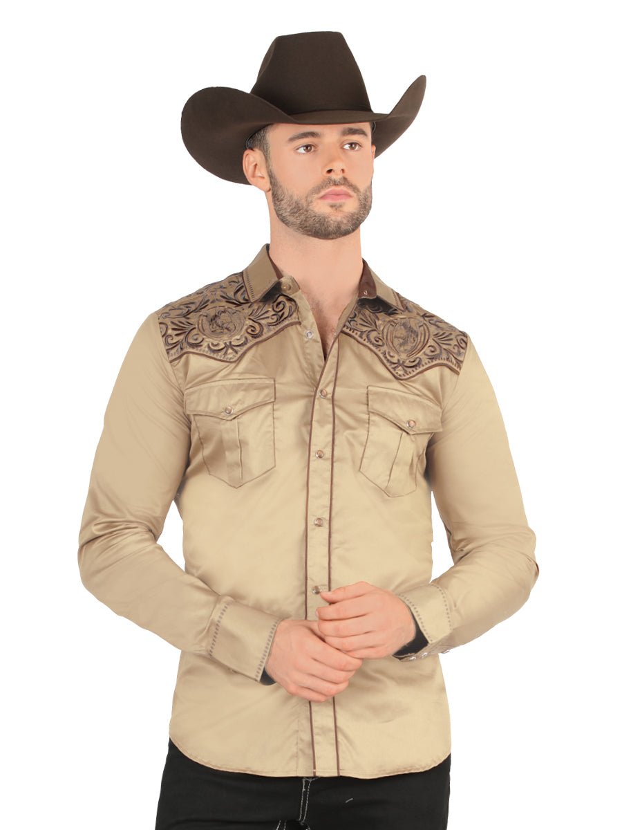 Camisa Vaquera Bordada