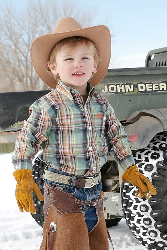 Cinch Toddler Boy's Button Down Shirt