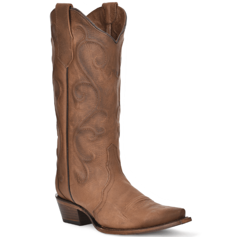CIRCLE G WOMEN'S CINNAMON SNIP TOE WESTERN BOOTS