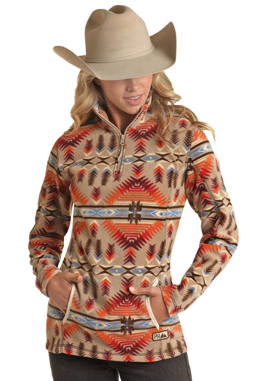 AZTEC FLEECE PULLOVER