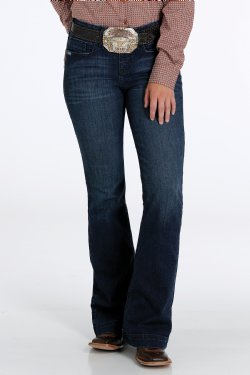 WOMEN'S SLIM FIT 5-POCKET LYNDEN JEAN - MOONLIGHT WASH